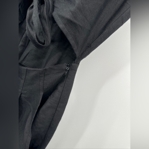 Bohme Black Cutout Tie Front Jumpsuit Sz Small NWT - Picture 3 of 5